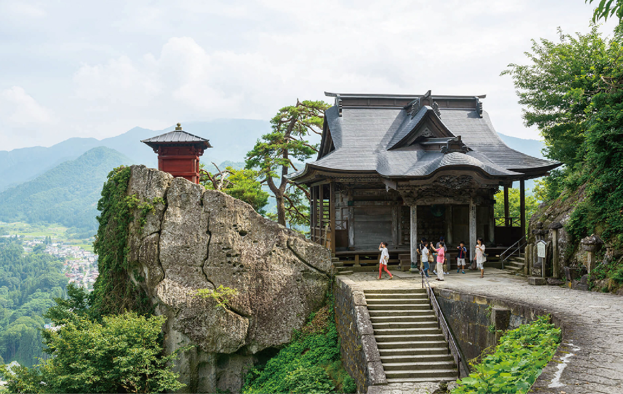 Japan Heritage Site Yamadera and Safflower Experience